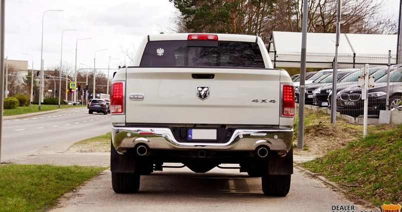 Dodge RAM cena 156210 przebieg: 189000, rok produkcji 2017 z Gdynia małe 781